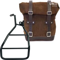 Unitgarage / ユニットガレージ Waxed Suede Side Pannier + Right Subframe Sportster S 1250, ColoradoBrown | U002+3320DX-ColoradoBrown