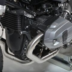 Unitgarage / ユニットガレージ Headpipe without Catalytic Converter in inox (EURO 5) | 1617_21+1618_21