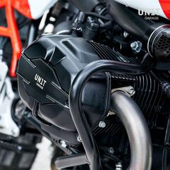 Unitgarage / ユニットガレージ Pair of Unitgarage valve covers, Black | 1639BL+1680-Black