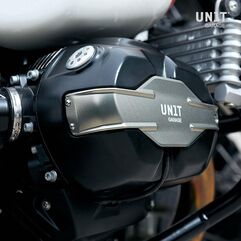 Unitgarage / ユニットガレージ Pair of Unitgarage valve covers, Silver | 1639BL+1680-Silver