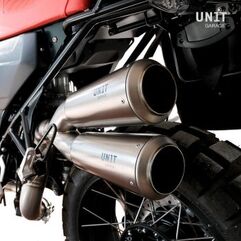 Unitgarage / ユニットガレージ Double High Pipe nineT with visible welding | 1647TitS