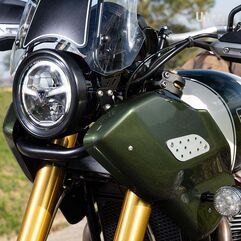 Unitgarage / ユニットガレージ Kit Dual-Scrambler Triumph 1200XC & XE, Gloss Brooklands Green | 3102-Gloss-Brooklands-Green