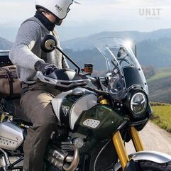 Unitgarage / ユニットガレージ Kit Dual-Scrambler Triumph 1200XC & XE, Gloss Brooklands Green | 3102-Gloss-Brooklands-Green