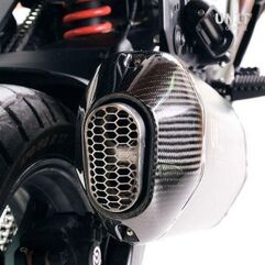 Unitgarage / ユニットガレージ HD Pan America Titanium Black exhaust With Carbon cover | 3300_with-carbon-cover