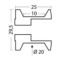 GSGモトテクニック ボビン Kawasaki ER 6 f (- 2008) | HSK10-K30