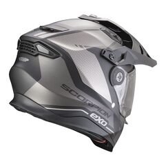 Scorpion / スコーピオン Adf-9000 Air Trial Helmet Black Silver XS | 184-425-159-02