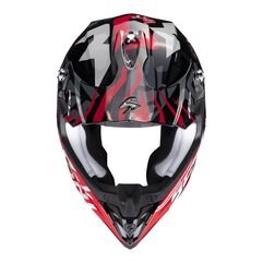 Scorpion / スコーピオン Vx-16 Evo Air Rok Bagoros Helmet Red XS | 146-191-24-02