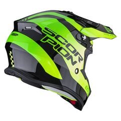 Scorpion / スコーピオン Vx-16 Evo Air Soul Helmet Black Green XS | 146-376-69-02