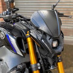 Pyramid Plastics / ピラミッドプラスチック Fly Screen | Icon Blue Colours | Yamaha MT-09 2021> | 22160E