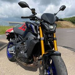 Pyramid Plastics / ピラミッドプラスチック Fly Screen | Matte Black | Yamaha MT-09 2021> | 22160M