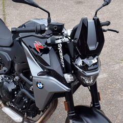 Pyramid Plastics / ピラミッドプラスチック Fly Screen | Black Storm Metallic & Graphite Grey | BMW F900 R 2020> | 24090D