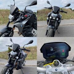 Pyramid Plastics / ピラミッドプラスチック Fly Screen | Matte Black | BMW F900 R 2020> | 24091M