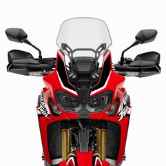 Pyramid Plastics / ピラミッドプラスチック ハンドガードエクステンション マットブラック Honda CRF 1000 L アフリカツイン Adventure Sports 2018>2019 | 30100M