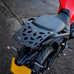 Pyramid Plastics / ピラミッドプラスチック Seat Rack | Matte Black | Yamaha Tracer 9 2021> | 32260M