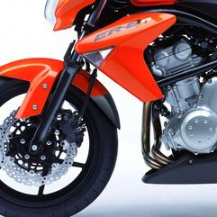 Pyramid Plastics / ピラミッドプラスチック Kawasaki ER-6N エクステンダーフェンダー マットブラック 2006>2008 | 053002