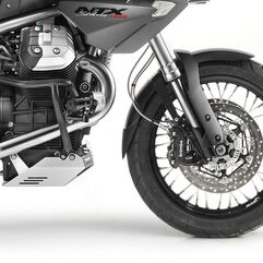 Pyramid Plastics / ピラミッドプラスチック Moto Guzzi Stelvio 1200 8V エクステンダーフェンダー マットブラック 2008> | 058730