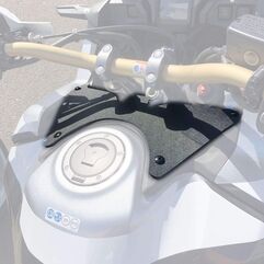 Pyramid Plastics / ピラミッドプラスチック ウインドディフレクター マットブラック Honda CRF 1000 L アフリカツイン Adventure Sports 2018>2019 | 08025M