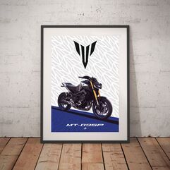 Pyramid Plastics / ピラミッドプラスチック MT-09 SP Poster Yamaha MT-09 SP 2017> | MP200