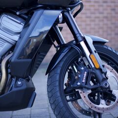 Pyramid Plastics / ピラミッドプラスチック Extenda Fenda | Matte Black | Harley Davidson Pan America 1250 2021> | 058620