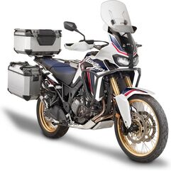 GIVI / ジビ Airflow Sliding Windscreen for Honda Africa Twin CRF1000L, HxW max 63,5x35 cm, 12 cm sliding, fits oe headlight fairing | AF1144