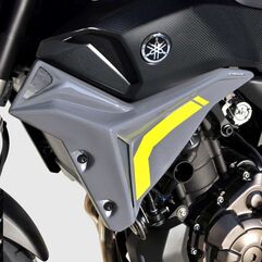 Ermax / アルマックス cooling air scoops (by pair ) for MT 07(fz 7 ) 2014-2017, satin black 2014/2017(blackmax ) | 760247121