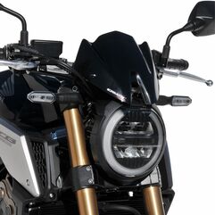Ermax / アルマックス hypersport screen (23cm + fitting kit ) for cb 650 r 2019 satin blue | HY01T04-81
