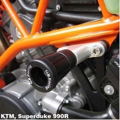 GBRacing / ジービーレーシング KTM Superduke 990 アッパーフレームスライダー / クラッシュマッシュルームキット | CP-SD-1-SET-GBR