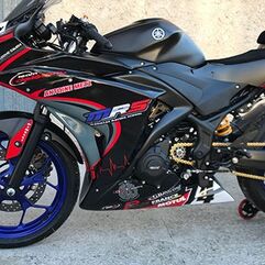 GBRacing / ジービーレーシング オルタネーター/ジェネレーターカバー YAMAHA YZF-R3 ('15) | EC-R3-2015-1-GBR