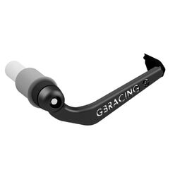 Gbracing M18スレッドブレーキレバーガード、15mmスペーサーバーエンド、160mm。 | BLG-M18-S15-A160-GBR