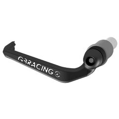 Gbracing M12スレッドクラッチレバーガード、10mmスペーサーバーエンド、160mm。 | CLG-M12-S10-A160-GBR