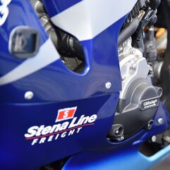 GBRacing / ジービーレーシング ブレットフレームスライダー - 左側 - レース YAMAHA YZF-R1 ('15-) | FS-R1-2015-LHS-R