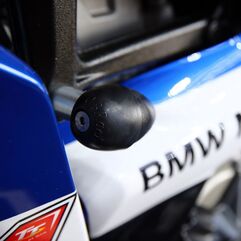 GBRacing / ジービーレーシング ブレットフレームスライダー - 左側 - ストリート BMW S 1000 RR ('09-'14) | FS-S1000RR-2009-LHS-S