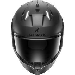 Shark / シャーク フルフェイスヘルメット Skwal I3 Blank SP Mat アンスラサイト ブラックシルバー | HE0811EAKS