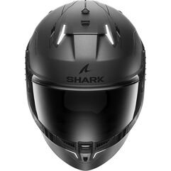 Shark / シャーク フルフェイスヘルメット Skwal I3 Blank SP Mat アンスラサイト ブラックシルバー | HE0811EAKS