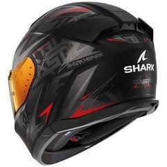 Shark / シャーク フルフェイスヘルメット D-Skwal 3 Blast-R マットブラック アンスラサイトレッド | HE0921EKAR