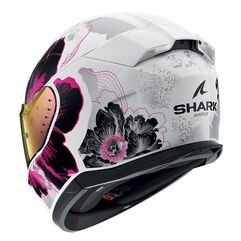 Shark / シャーク フルフェイスヘルメット D-Skwal 3 Mayfer ホワイト ヴィオレット アンスラサイト | HE0926EWVA