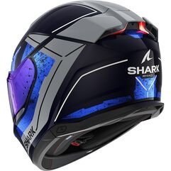 Shark / シャーク フルフェイスヘルメット Skwal I3 Rhad ブルー Chrom シルバー | HE0820EBUS