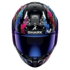 Shark / シャーク フルフェイスヘルメット Skwal I3 Hellcat ブラック Chrom ブルー | HE0828EKUB