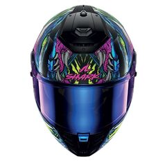 Shark / シャーク フルフェイスヘルメット Spartan RS Shaytan ブラックグリーン ヴィオレット | HE8114EKGV