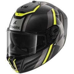 Shark / シャーク フルフェイスヘルメット Spartan RS Carbon Shawn カーボンイエローアンスラサイト | HE8155EDYA