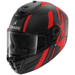 Shark / シャーク フルフェイスヘルメット Spartan RS Carbon Shawn マットカーボン アンスラサイトレッド | HE8156EDAR