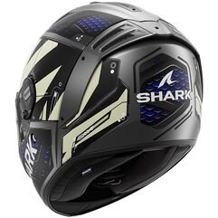 Shark / シャーク フルフェイスヘルメット Spartan RS Stingrey マットアンスラサイトブルー | HE8113EAAB