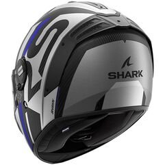 Shark / シャーク フルフェイスヘルメット Spartan RS Carbon Shawn マットカーボン ブルーシルバー | HE8156EDBS