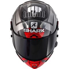 Shark / シャーク フルフェイスヘルメット Race-R Pro GP 06 レプリカ Zarco（ザルコ） Winter Test カーボンクロムレッド | HE0480EDUR