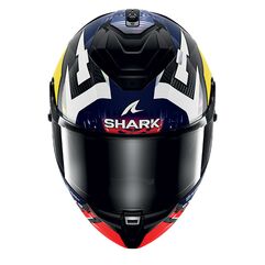 Shark / シャーク フルフェイスヘルメット Spartan GT Pro レプリカ Zarco（ザルコ） Signature Carbon カーボンクロムレッド | HE1317EDUR