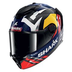 Shark / シャーク フルフェイスヘルメット Spartan GT Pro レプリカ Zarco（ザルコ） Signature Carbon カーボンクロムレッド | HE1317EDUR