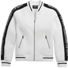 Harley-Davidson Women'S Sleeve Logo Active Jacket, Bright White | 96486-21VW