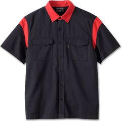 Harley-Davidson Shirt-Woven, Black Beauty | 96863-23VM