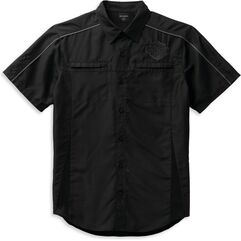 Harley-Davidson Shirt-Woven, Black/Gray | 99092-22VM