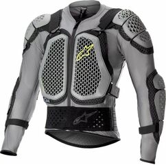 Alpinestars / アルパインスターズ Bionic Action v2 プロテクションジャケット グレー, ブラック, フルオイエロー | 6506823-915